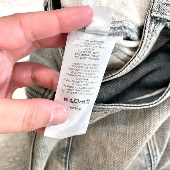 Anthropologie Pilcro Ultra High-Rise Seamed Straight Jeans Size 28 - Picture 5 of 7